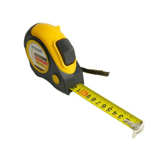 Рулетка, 10 м х 25 мм, прорезиненное покрытие, II класс точности, автостоп MTS-710-R фото 7