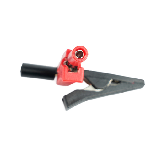 MTM TL 002 Комплект зажимов "крокодил", медь, красный/черный фото 4