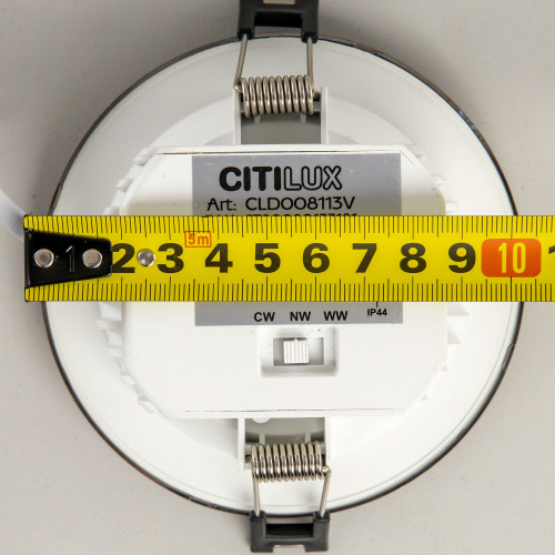 Citilux Акви CLD008113V LED Встраиваемый светильник Бронза фото 14 Citilux Акви CLD008113V LED Встраиваемый светильник Бронза фото 14