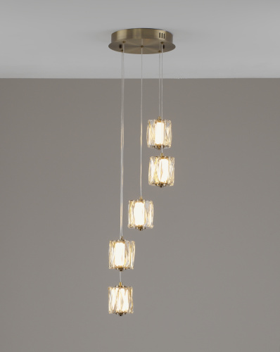 Светильник подвесной светодиодный Moderli V11713-PL Prismique фото 5 Светильник подвесной светодиодный Moderli V11713-PL Prismique фото 5