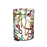 Мусорное ведро Snakes White 5L