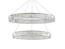 Вертикальная композиция Newport 8240 из двух колец хром №14 S8240_032CH