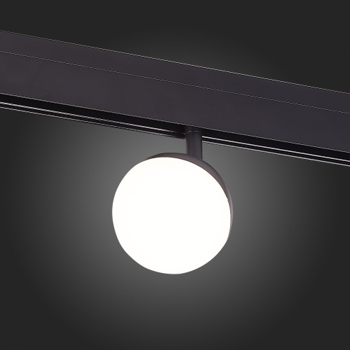 ST358.436.07 Магнитный трековый светильник Черный LED 1*7W 3000K 520Lm Ra>80 120° IP20 L120xW90xH192 SKYLINE 48 фото 3