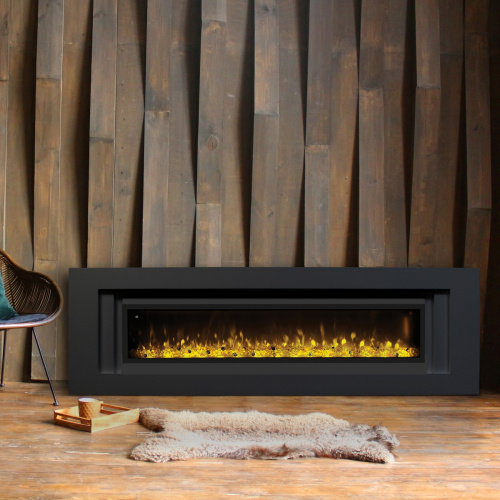 Электрокамин RealFlame Stockholm 60 BLM черный с очагом Manhattan 1560 фото 5 Электрокамин RealFlame Stockholm 60 BLM черный с очагом Manhattan 1560 фото 5