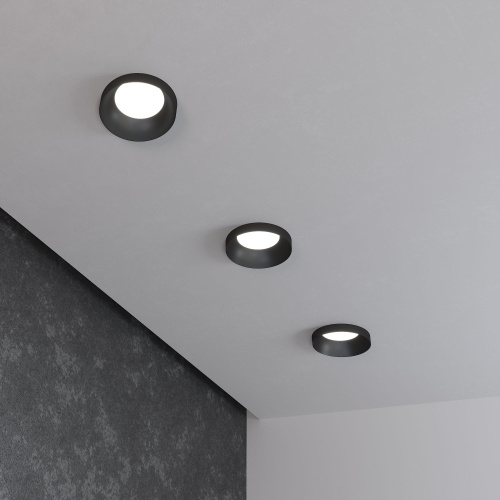 Встраиваемый точечный светильник 111 MR16 черный фото 3 Встраиваемый точечный светильник 111 MR16 черный фото 3