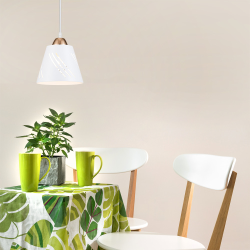 Подвесной светильник Escada 10184/1S E27*60W White фото 2 Подвесной светильник Escada 10184/1S E27*60W White фото 2