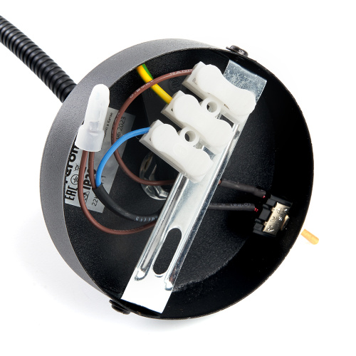 ML400 настенный под лампу с выключателем MR16/GU10, 35W,  черный фото 7