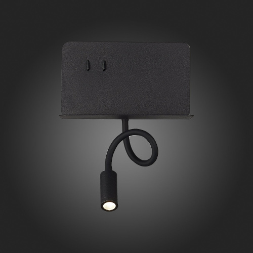 SL1576.401.02 Светильник настенный ST-Luce Черный/Черный LED 2*3W 4000K Настенные светильники фото 12