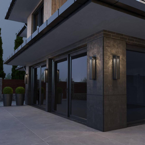 Уличный настенный светодиодный светильник Novotech Street Netz 359287 фото 2