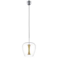 804203 Люстра CUPOLA LED 10W 500LM АЛЮМИНИЙ/ЗОЛОТО 3000K