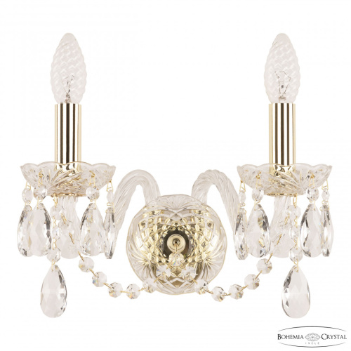 Бра хрустальные 101B/2/141 G Bohemia Ivele Crystal (Богемия Ивеле Кристалл)