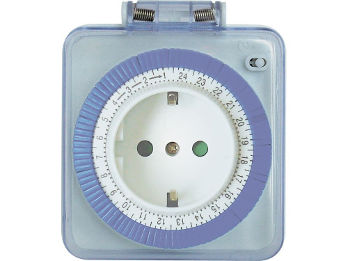 Розетка с таймером Feron TM31 суточная мощность 3500W/16A IP44 фото 4