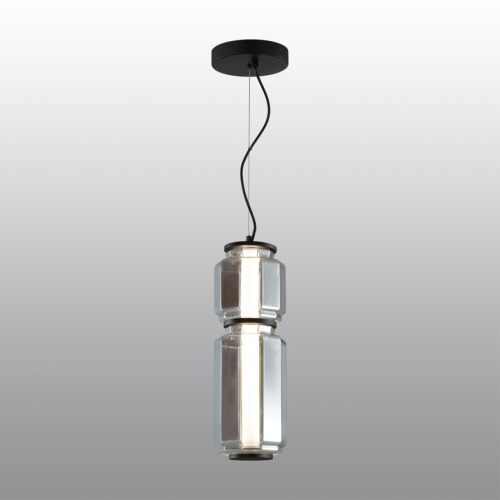 5408/20L HIGHTECH ODL_EX24 103 черный/дымчатый/металл/стекло/акрил Подвес LED 20W 3000K 1480Лм JAM фото 4 5408/20L HIGHTECH ODL_EX24 103 черный/дымчатый/металл/стекло/акрил Подвес LED 20W 3000K 1480Лм JAM фото 4