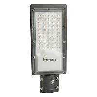 Светодиодный уличный консольный светильник Feron SP3031 30W 6400K 230V, серый