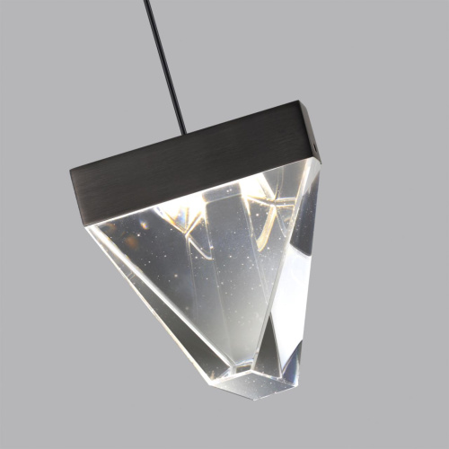 6677/5L L-VISION ODL24 000 Подвесной светильник брашир черн/металл/хрусталь IP20 LED 5W 320Лм 3500K RAY фото 3 6677/5L L-VISION ODL24 000 Подвесной светильник брашир черн/металл/хрусталь IP20 LED 5W 320Лм 3500K RAY фото 3