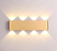 3893/8WL HIGHTECH ODL20 000 золотистый/металл Настенный светильник LED 3000K 8W 220V MAGNUM