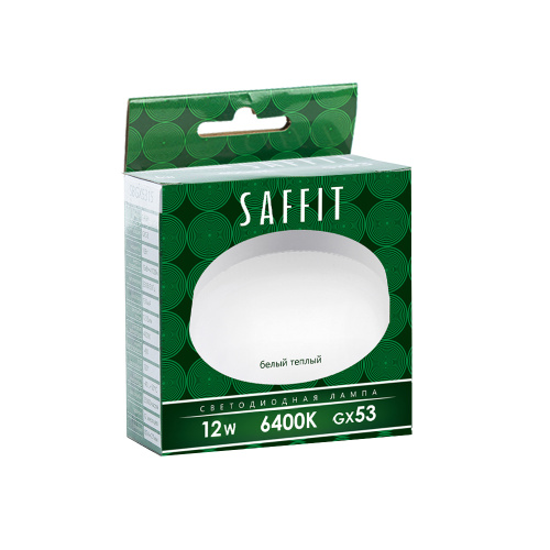 Лампа светодиодная SAFFIT SBGX5312 GX53 12W 230V 6400K фото 3