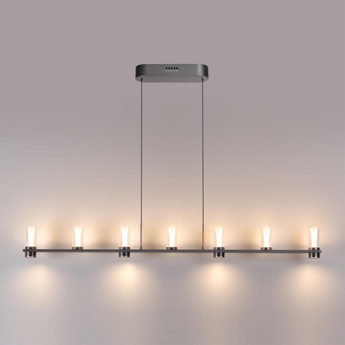7143/45L HIGHTECH ODL26 513 Подвесной светильник темный никель/акрилл/металл IP20 LED 40W 2470Лм 3000K 180° 220V DEFANCE фото 4 7143/45L HIGHTECH ODL26 513 Подвесной светильник темный никель/акрилл/металл IP20 LED 40W 2470Лм 3000K 180° 220V DEFANCE фото 4
