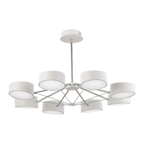 SLE6005-502-08 Светильник потолочный Белый, Хром/Белый LED 8*10W VALLE фото 2 SLE6005-502-08 Светильник потолочный Белый, Хром/Белый LED 8*10W VALLE фото 2