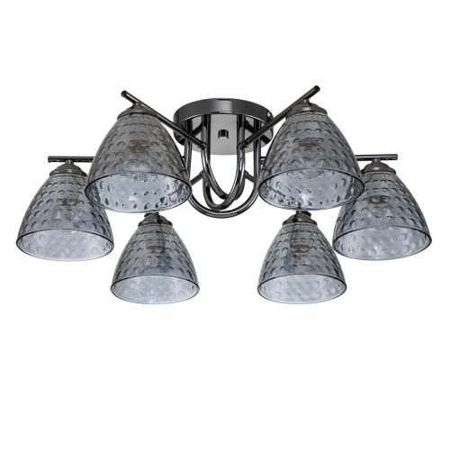 Потолочный светильник Escada 659/6PL E27*60W Black фото 2 Потолочный светильник Escada 659/6PL E27*60W Black фото 2