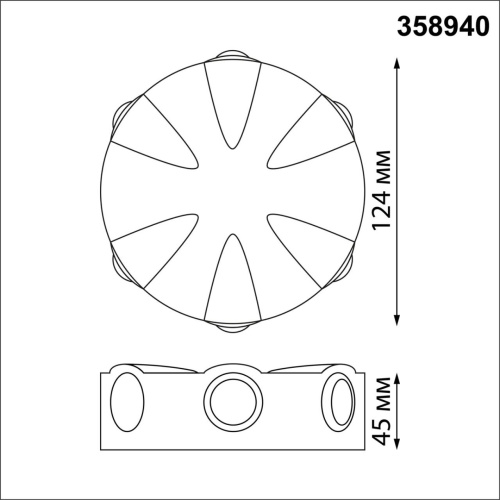 358940 STREET NT22 373 белый Светильник ландшафтный светодиодный IP54 LED 4000К 6W 85-265V CALLE фото 3