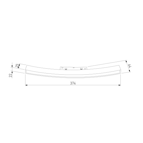 Slim Magnetic Трековый светильник для радиусного шинопровода 16W 4200K Planar чёрный Ø 1200мм 85182/01 фото 4 Slim Magnetic Трековый светильник для радиусного шинопровода 16W 4200K Planar чёрный Ø 1200мм 85182/01 фото 4