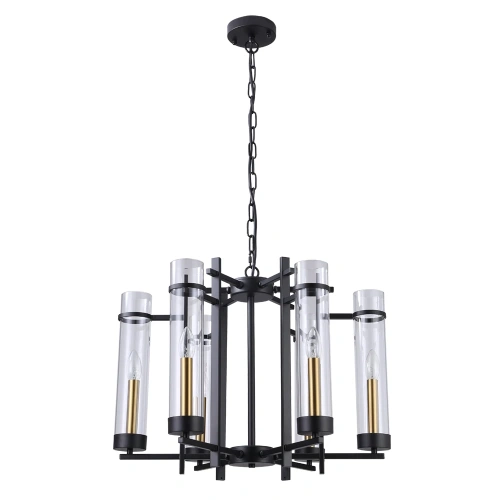 Подвесная люстра Arte Lamp HUGO A1688LM-6BK Подвесная люстра Arte Lamp HUGO A1688LM-6BK