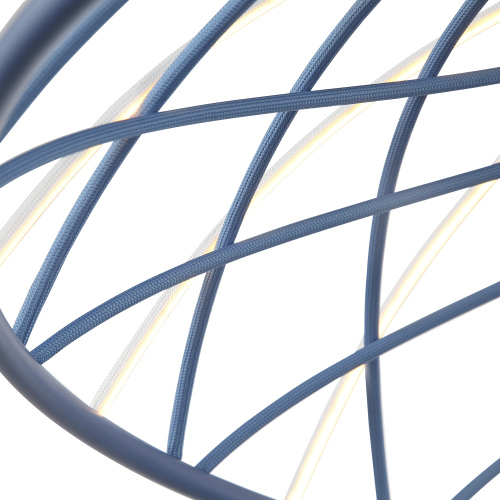 SL6016.703.01 Светильник подвесной ST-Luce Синий/Синий LED 1*20W 3000K BOUND фото 5