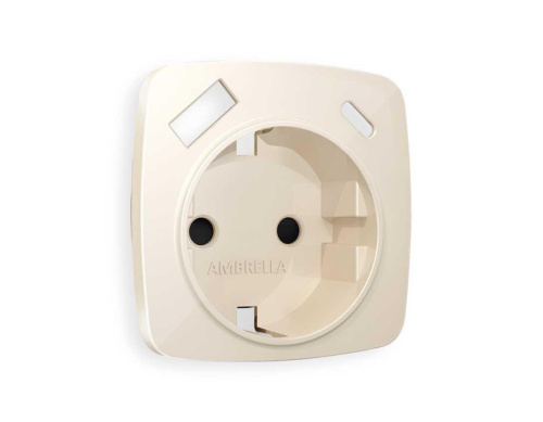 Лицевая панель розетки AMBRELLA VOLT OP3100 Лицевая панель розетки AMBRELLA VOLT OP3100