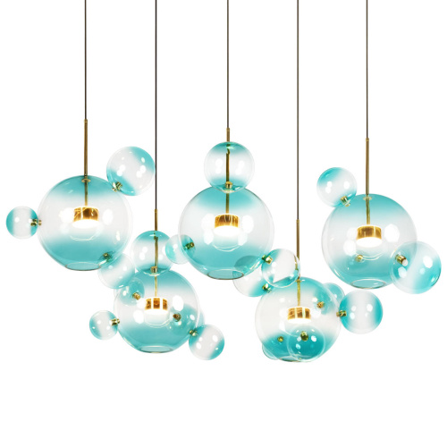 2027-S5 Blue Подвесной светильник LOFT IT Bolle фото 4 2027-S5 Blue Подвесной светильник LOFT IT Bolle фото 4