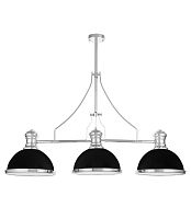 Подвесной светильник Lumina Deco Ettore LDP 710-3 BK+CHR