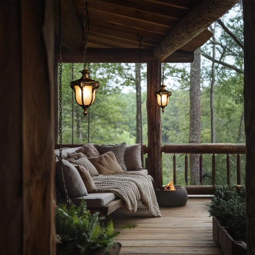 100017P Уличный подвесной светильник LOFT IT Alessano фото 4