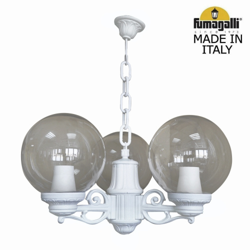 Fumagalli Подвесной уличный светильник FUMAGALLI SICHEM/G250 3L. G25.120.S30.WZE27 фото 4 Fumagalli Подвесной уличный светильник FUMAGALLI SICHEM/G250 3L. G25.120.S30.WZE27 фото 4