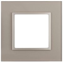 Рамка 1-постовая ЭРА Elegance 14-5101-04 Б0034473