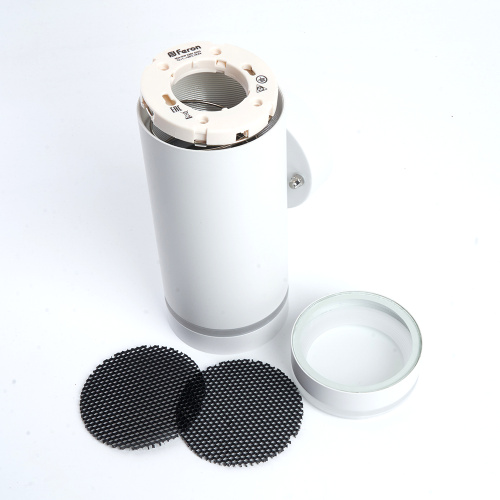 Светильник садово-парковый Feron DH1002, на стену вверх/вниз, 230V, белый фото 6