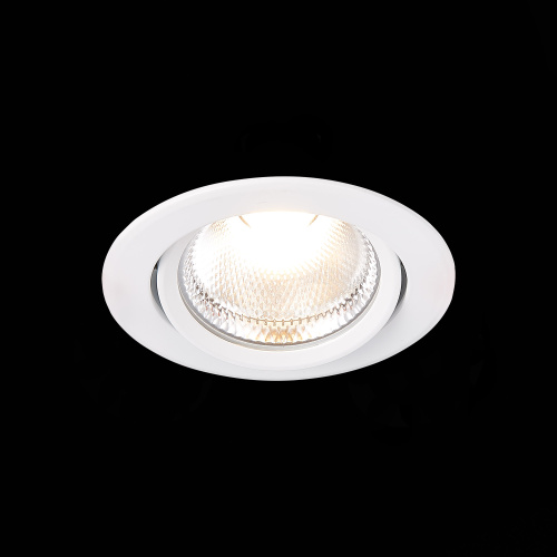 ST211.538.15.36 Св-к встр. Белый LED 1*15W 3000K 1 125Lm Ra80 36° IP20 D109xH65 220-240V Встраиваемые светильники фото 8
