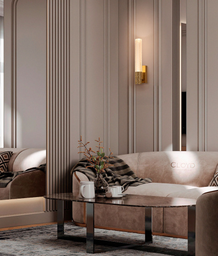 Бра Cloyd FAGOTT W1 / выс. 30 см - золото (арт.20288)