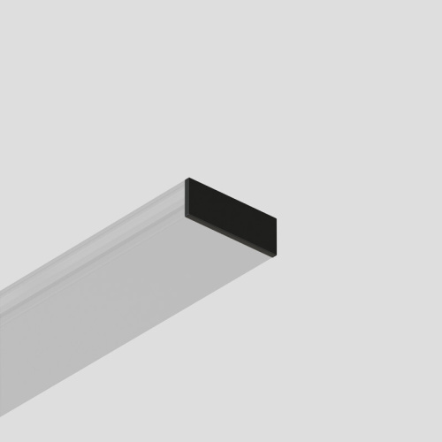 Комплект торцевых заглушек (2 шт.) для треков Air, серия Base, пластик, чёрный фото 4