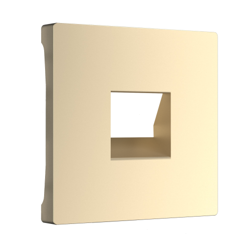 Накладка для телефонной розетки RJ-11 (шампань) W1192011 Накладка для телефонной розетки RJ-11 (шампань) W1192011