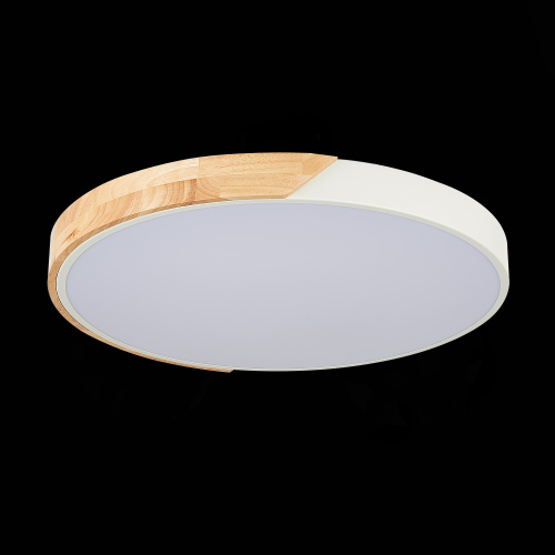 SLE200952-01 Светильник потолочный Белый, Светлое дерево/Белый LED 1*45W 3000K/4000K/6000K FESTA фото 12