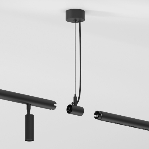 Module System Набор подвеса с вводом питания (черный) 85184/00 фото 2