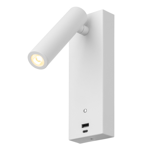Citilux Декарт CL704430 LED USB Светильник с выключателем Белый фото 2 Citilux Декарт CL704430 LED USB Светильник с выключателем Белый фото 2
