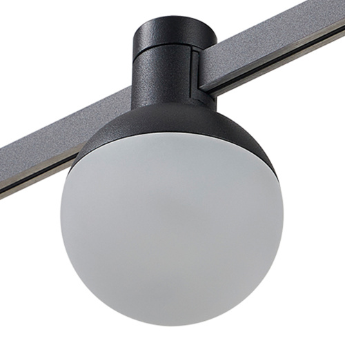 ST815.406.05 Магнитный трековый светильник FARM Черный LED 1*5W 3000K 78Lm Ra90 120 IP20 D75xH109 24 FARM фото 4