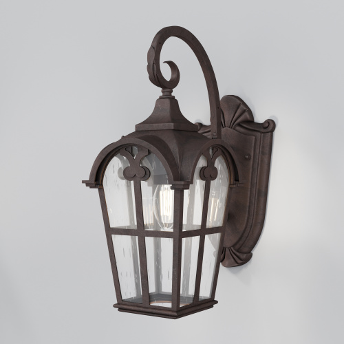 Уличный настенный светильник Outdoor O413WL-01BZ фото 3