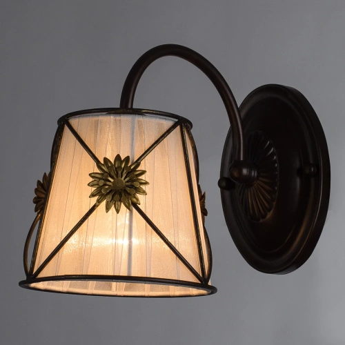 Бра Arte Lamp FORTUNA A5495AP-1BR фото 2 Бра Arte Lamp FORTUNA A5495AP-1BR фото 2