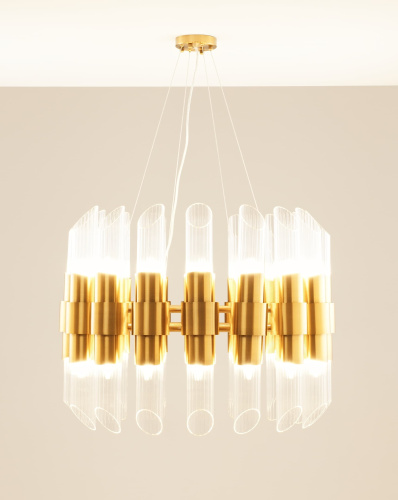 Люстра подвесная Moderli V10270-32P Strict фото 4 Люстра подвесная Moderli V10270-32P Strict фото 4