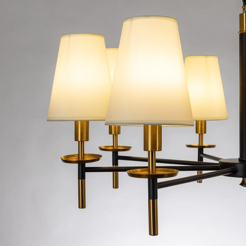 Подвесная люстра Arte Lamp RICCARDO A4075LM-8BK фото 3