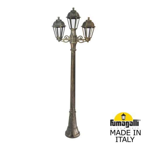 Fumagalli Садово-парковый фонарь FUMAGALLI ARTU BISSO/SABA 2+1 K22.158.S21.BXE27 Fumagalli Садово-парковый фонарь FUMAGALLI ARTU BISSO/SABA 2+1 K22.158.S21.BXE27