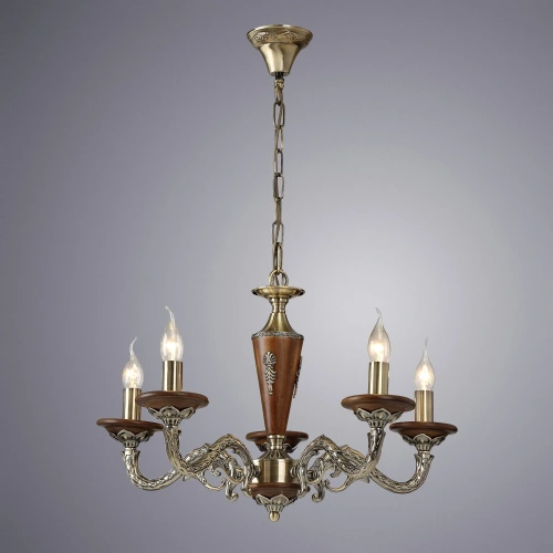 Подвесная люстра Arte Lamp VERDI A5603LM-5AB фото 2 Подвесная люстра Arte Lamp VERDI A5603LM-5AB фото 2