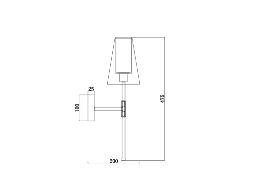 Настенный светильник (бра) Freya FR5196WL-01BBS фото 8